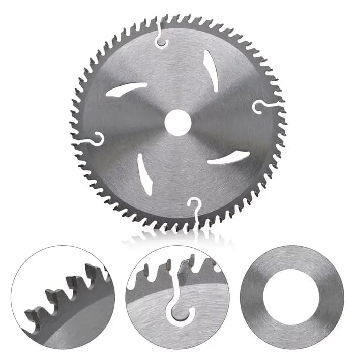 Lame de scie circulaire 250*30mm 60 dents pour couper le bois d'acier