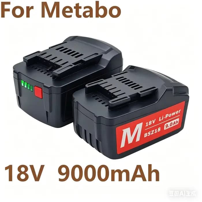 Batterie 18V 9.0Ah pour outil électrique sans fil Metabo