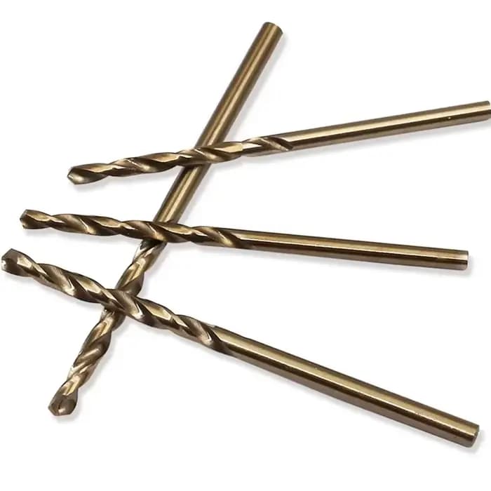 Lot de 10 forets en cobalt revêtus HSS