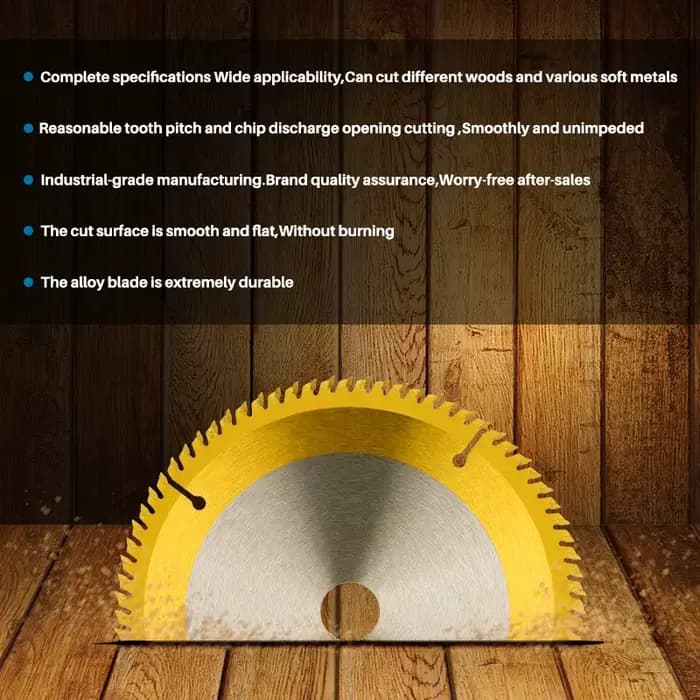 CMCP lame de scie 150mm 160mm TCT bois disque de coupe Titianium enduit