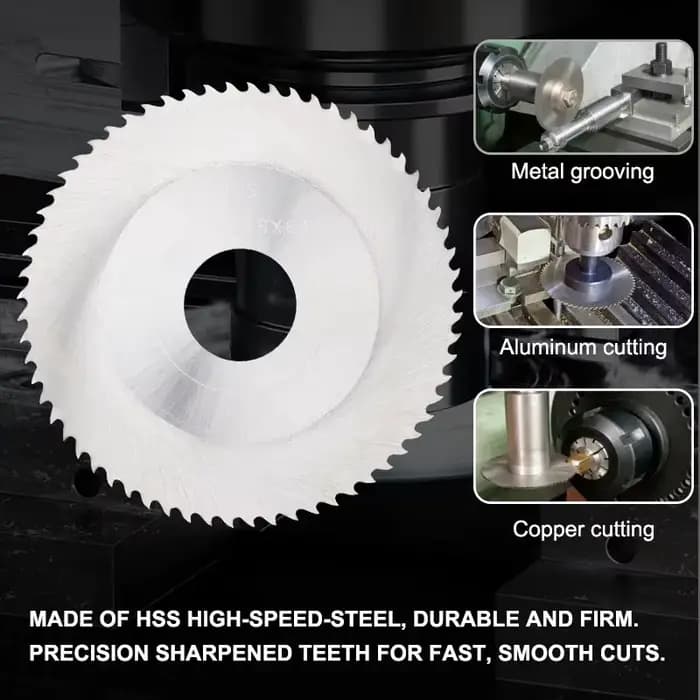 Lame de Scie Circulaire en Acier HSS pour Fraisage CNC