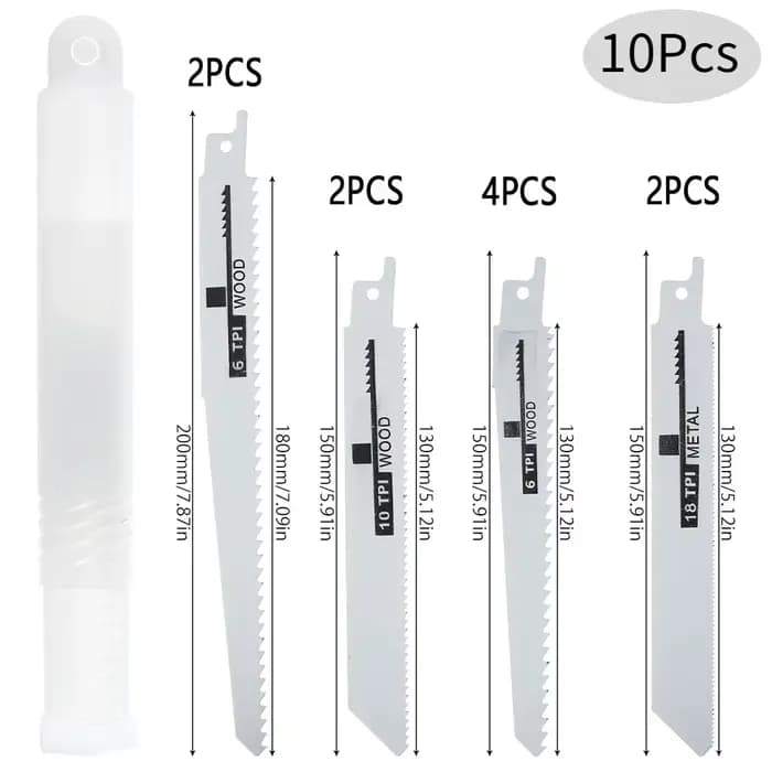 10/12/14 pièces scie à main multi-outils lame