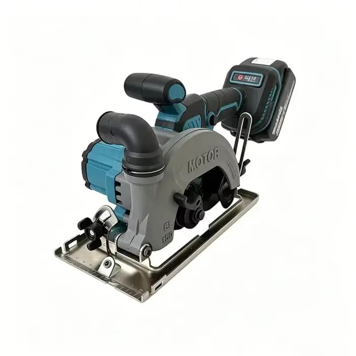 Scie circulaire sans fil Makita 150 mm, lame sans balais, scie électrique portable, coupe bois et métal, pour la construction et la maison, batterie 18 V