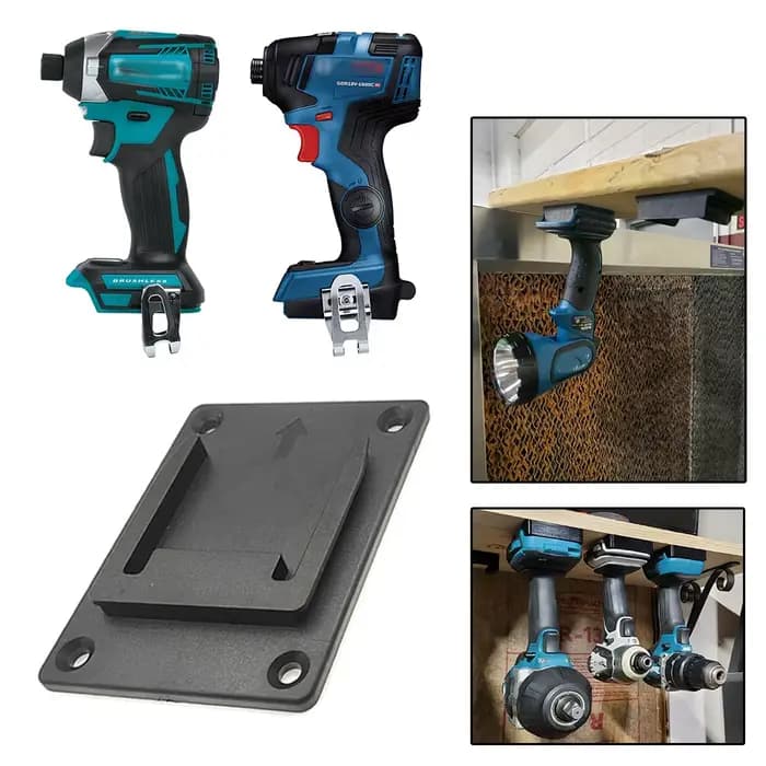 Paquet de 5/10 porte-outils pour Makita 18V pour Bosch 18V Li-ion perceuse