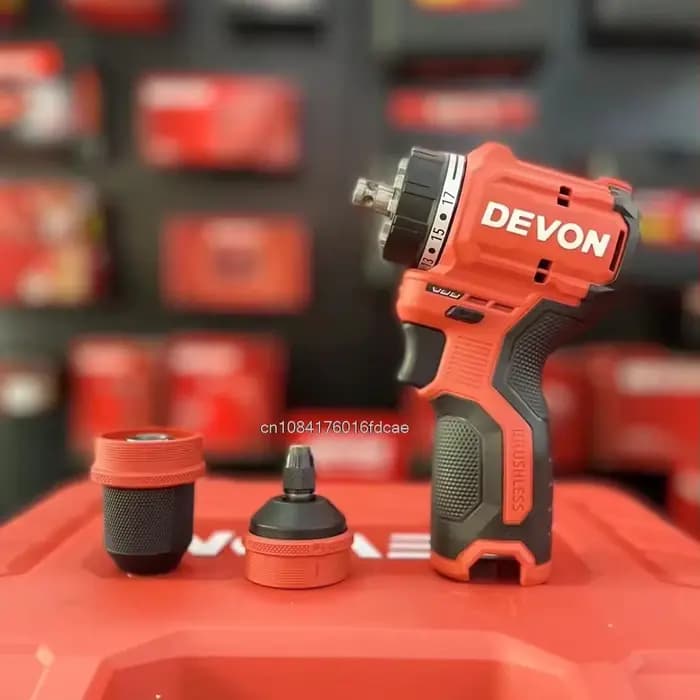 Devon-Perceuse électrique sans fil à double mandrin
