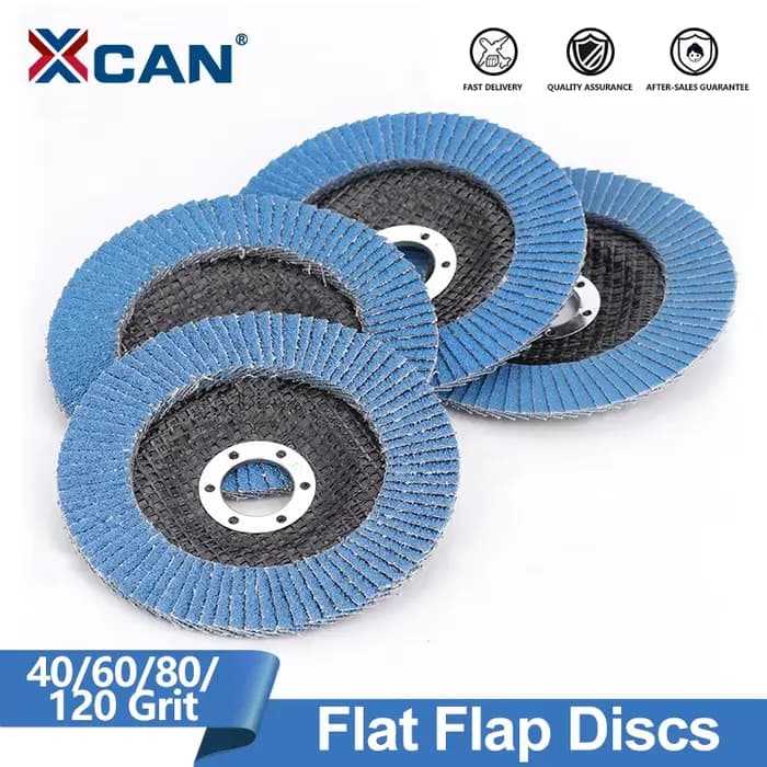 XCAN disque à lamelles 115/125mm accessoires de meuleuse d'angle disques de ponçage meule lame de coupe de bois pour le
