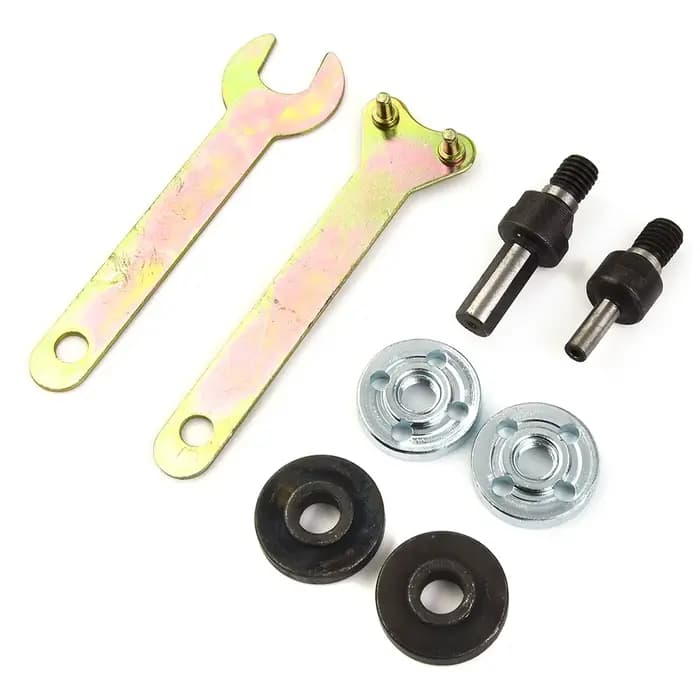 8 pièces/ensemble 6mm + 10mm bricolage perceuse électrique meuleuse d'angle Variable adaptateur convertisseur Kit