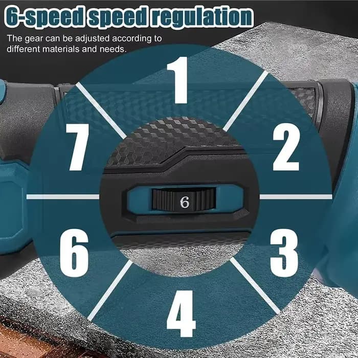 Kit d'outils multifonctions sans fil Makita DTM51 d'origine avec 6 lames pour le ponçage