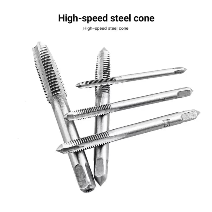Jeu de perceuses à clé de type T de haute qualité, outils de taraudage manuel, Machine à filetage, foret hélicoïdal M3/M4/M5/M6/M8, jeu de tarauds, outil de bricolage