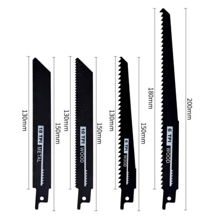 Lames de scie sabre alternative