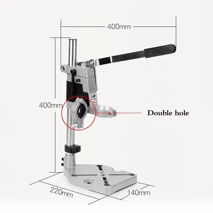 Support de fixation pour perceuse électrique sur établi