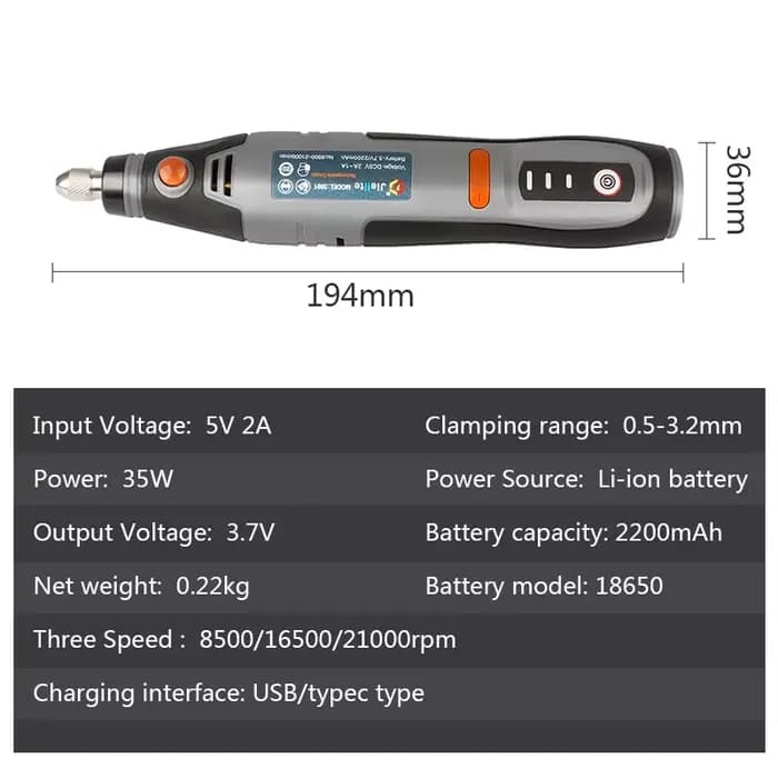 Perceuse électrique sans fil 35W