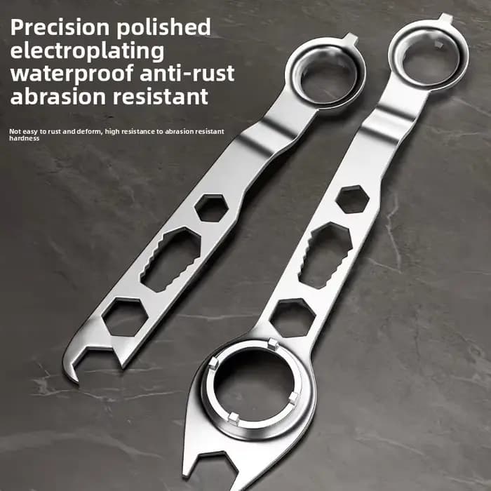 Clé multifonction robuste pour meuleuse d'angle