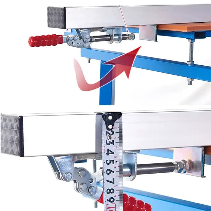 Nouveau système de Rail de guidage de scie circulaire électrique 60/100/120cm