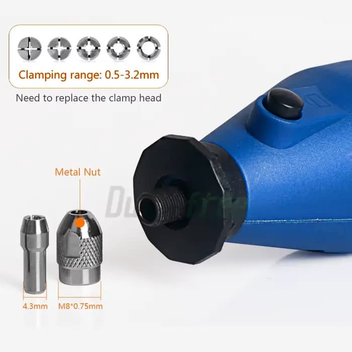 80W outil rotatif sans fil Dremel bricolage Mini perceuse stylo de gravure électrique 4 vitesses