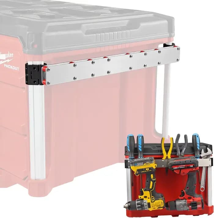 Support de perceuse électrique adapté à la boîte à outils d'emballage Milwaukee