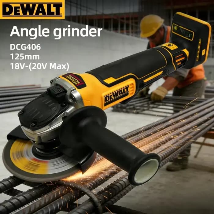 Meuleuse d'angle sans balais Dewalt DCG406 : 125/100MM