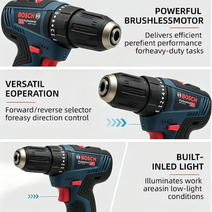 Perceuse à percussion sans fil Bosch GSB 12V-30 12V Max