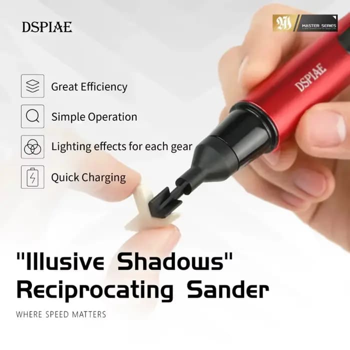 Ponceuse alternative électrique USB DSPIAE ES-A pour bricolage