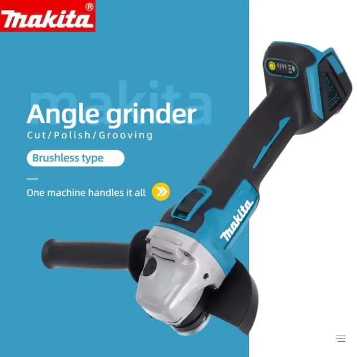 Meuleuse d'angle Makita DGA504 18V 6.0Ah 125mm sans balais à batterie lithium (machine nue)