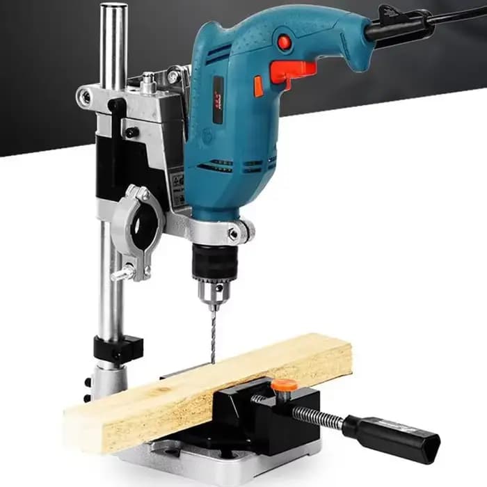 Support de fixation pour perceuse électrique sur établi