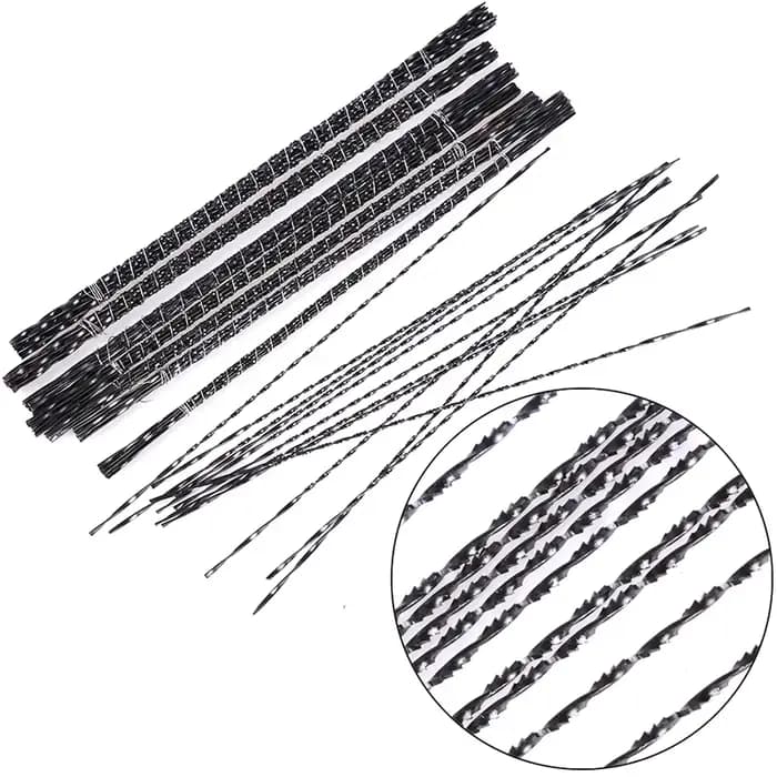 Lames de scie sauteuse à dents spirales de 130mm