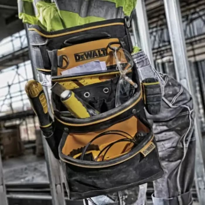 DEWALT DWST81228-8 Ceinture porte-outils multifonction réglable en tissu haute résistance