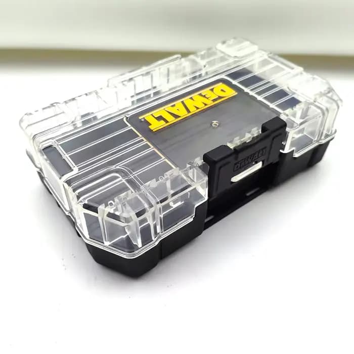 DEWALT TSTAK boîtier robuste noir moyen empilable amovible anti-poussière forets accessoires 148*85*40mm boîte à outils de rangement 1 pièces