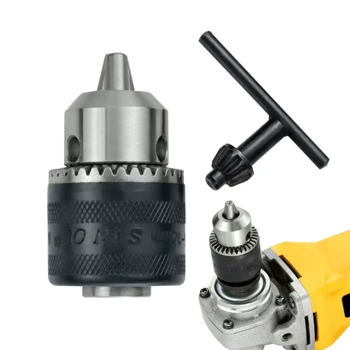 Adaptateur de mandrin pour meuleuse d'angle et perceuse électrique avec queue à changement rapide