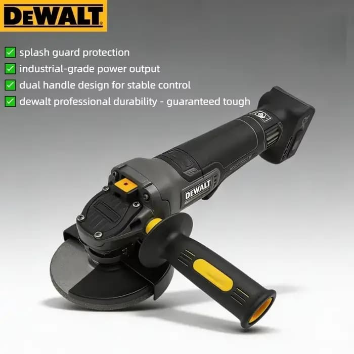DEWALT DCG406 Meuleuse d'angle à tête plate 125 mm