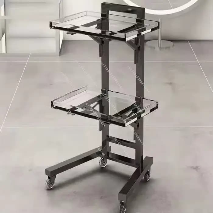 Chariot à outils pliable en acier inoxydable