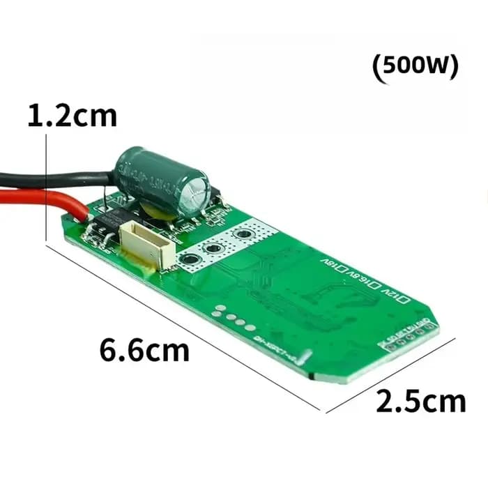 Panneau de commande de remplacement pour perceuse électrique sans balais 16