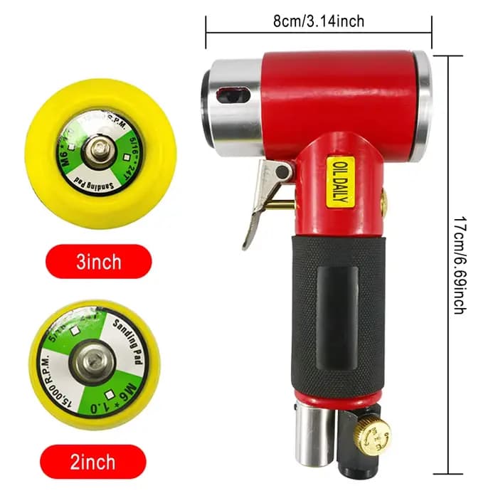Ponceuse orbitale pneumatique pour voiture 15000 tr/min