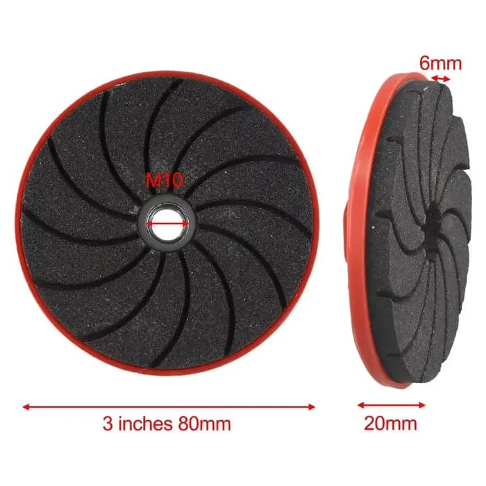 Disque de meulage intégré pour meuleuses d'angle de type 100