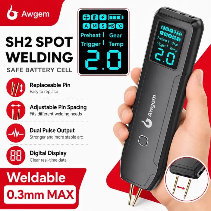 Awgem – Machine à souder par points Portable