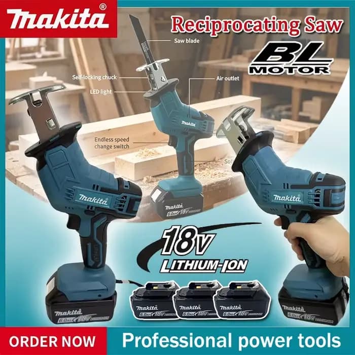 Scie sauteuse sans fil Makita