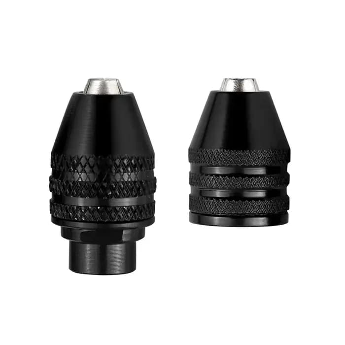 Mandrin JIGONG pour outils M7x0.75 M8x0.75, mini-mandrin universel de meulage, pince de serrage réglable 0.3 x 3.2 mm pour meuleuse électrique