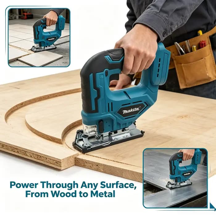 Scie sauteuse électrique sans fil Makita DJV182Z