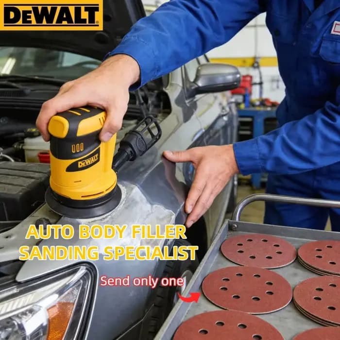 Ponceuse orbitale sans fil Dewalt 110000RPM : Outil multifonctionnel de meulage et de polissage (compatible avec les batteries 20V)