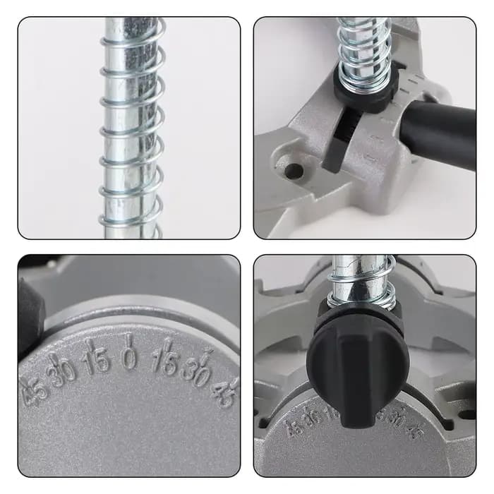 Base en aluminium réglable