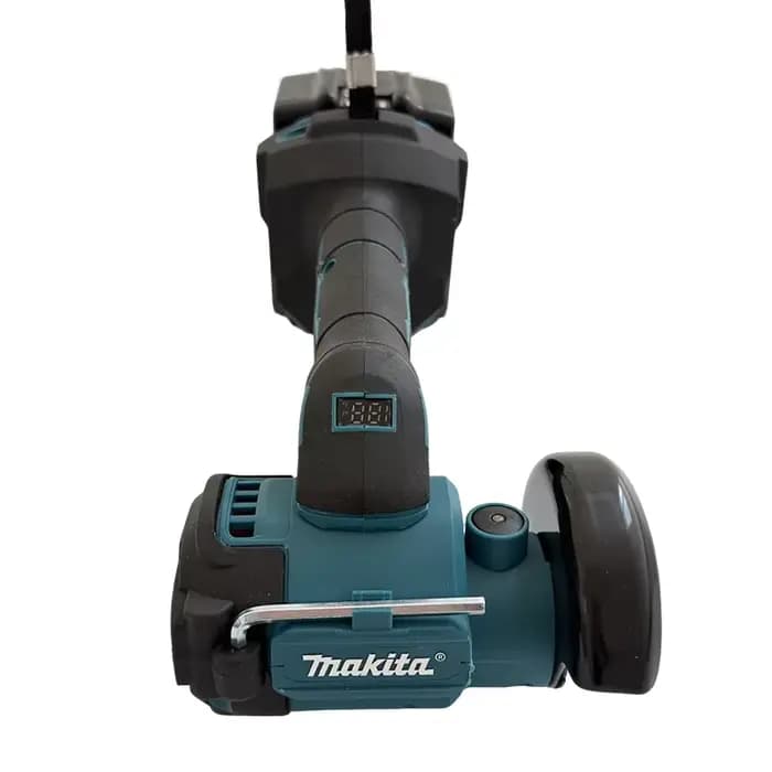 Mini meuleuse d'angle sans balais Makita 18V avec affichage numérique