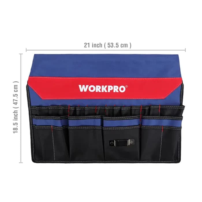 Punta KPRO-Boîte à outils pliable portable avec 51 poches de rangement