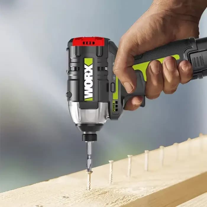WORX tournevis à percussion sans fil WU132 140Nm 12V 3300 tr/min moteur sans brosse ajuster couple entretien outils électriques perceuse électrique