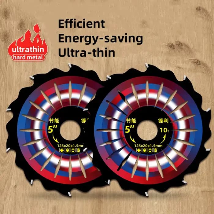 Lame de scie électrique au lithium Ultra fine pour le travail du bois