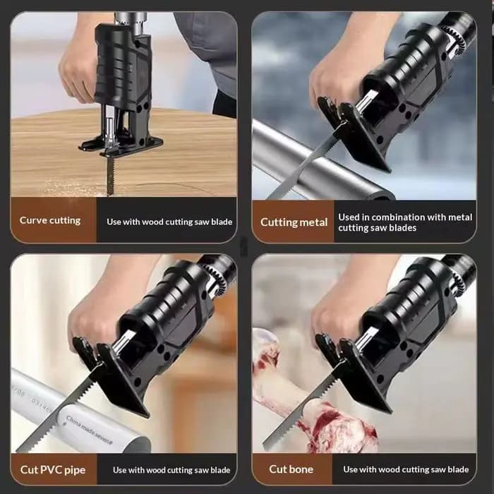 Ensemble d'outils électriques pour la découpe du bois