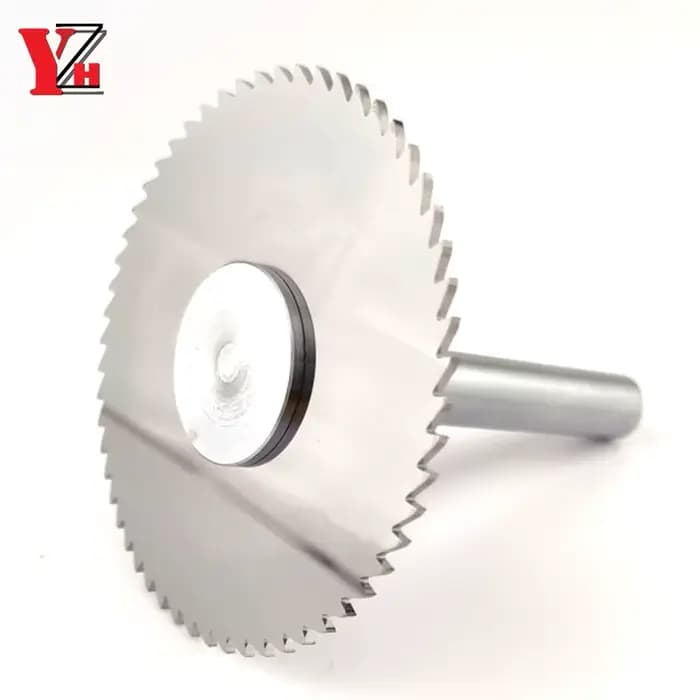 YZH lame de scie circulaire fraisage outil de coupe 10mm 13mm 16mm 20mm 25mm 40mm 45mm 50mm épaisseur H0.2-H4mm CNC pour l'acier