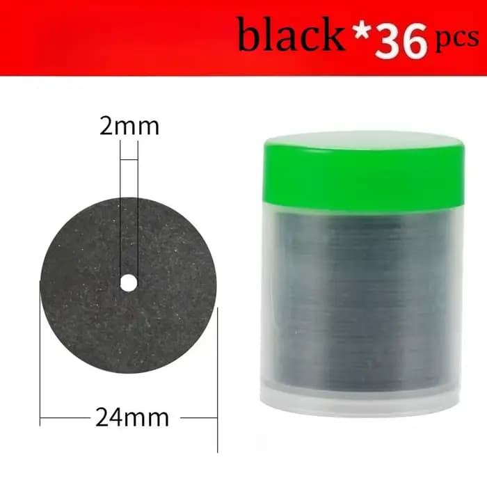 36/38 pièces ensemble Dremel outil rotatif accessoires disque de coupe lame de scie circulaire meule abrasif