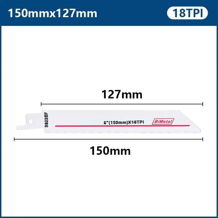 Lame de Scie Sabre S922EF 18TPI BIM