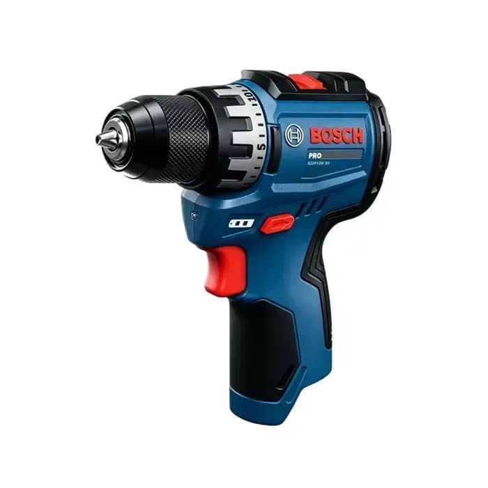 Perceuse-visseuse sans fil Bosch GSR 12V-31 avec réglages précis du couple pour l'installation de rayonnages et les travaux de fixation réguliers de meubles domestiques