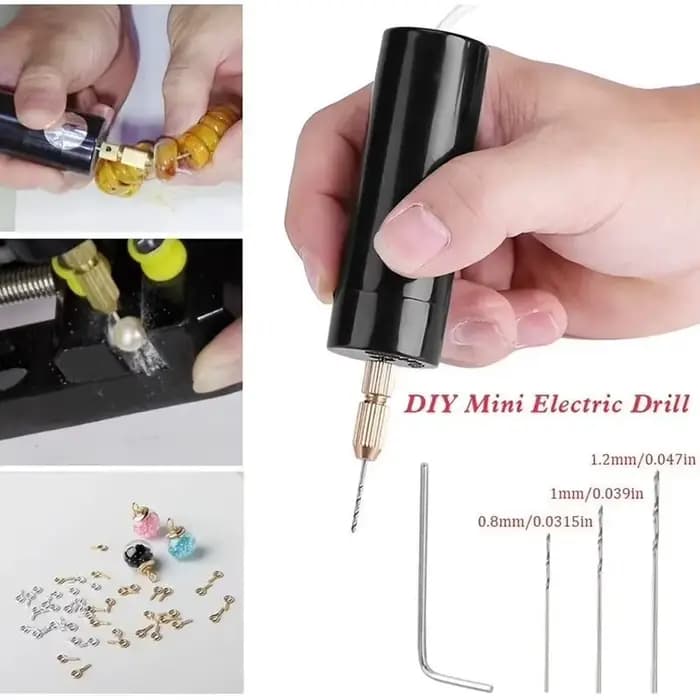 Mini perceuse électrique USB bricolage